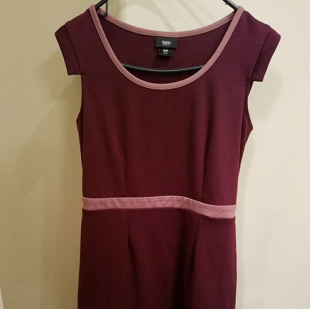 Burgundy Dress